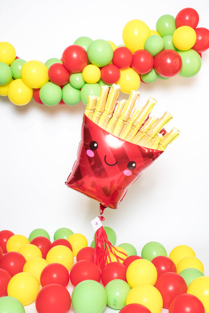 French Fries sonriendo