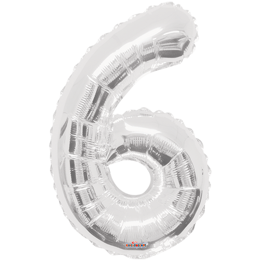 Número 6 chico (más colores)