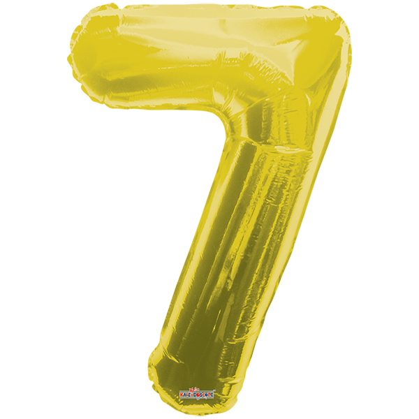 Número 7 chico (más colores)