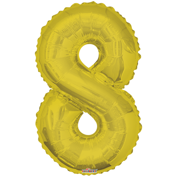 Número 8 chico (más colores)