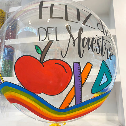 Burbuja ¡Feliz Día del Maestro!