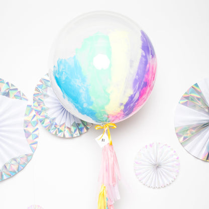 Burbuja Pintura Multicolor - Pastel Rainbow