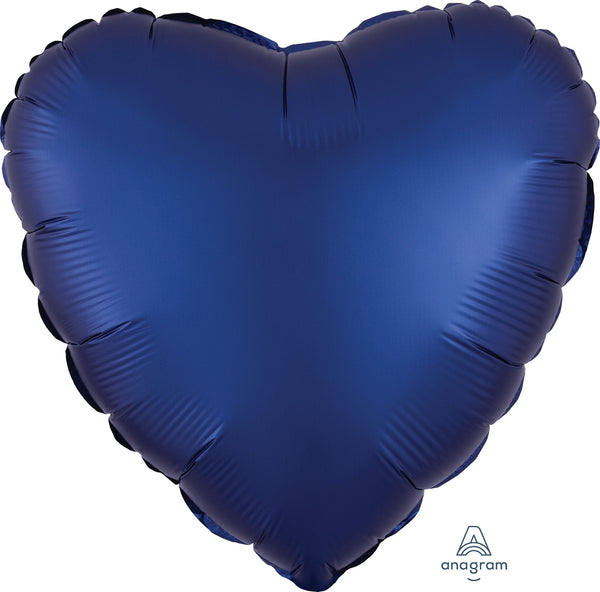 Corazón Matte Azul Marino