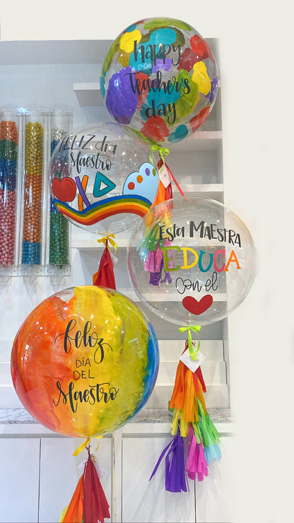Burbuja ¡Feliz Día del Maestro!