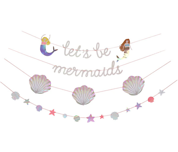 Meri Meri Let's Be Mermaids Garland