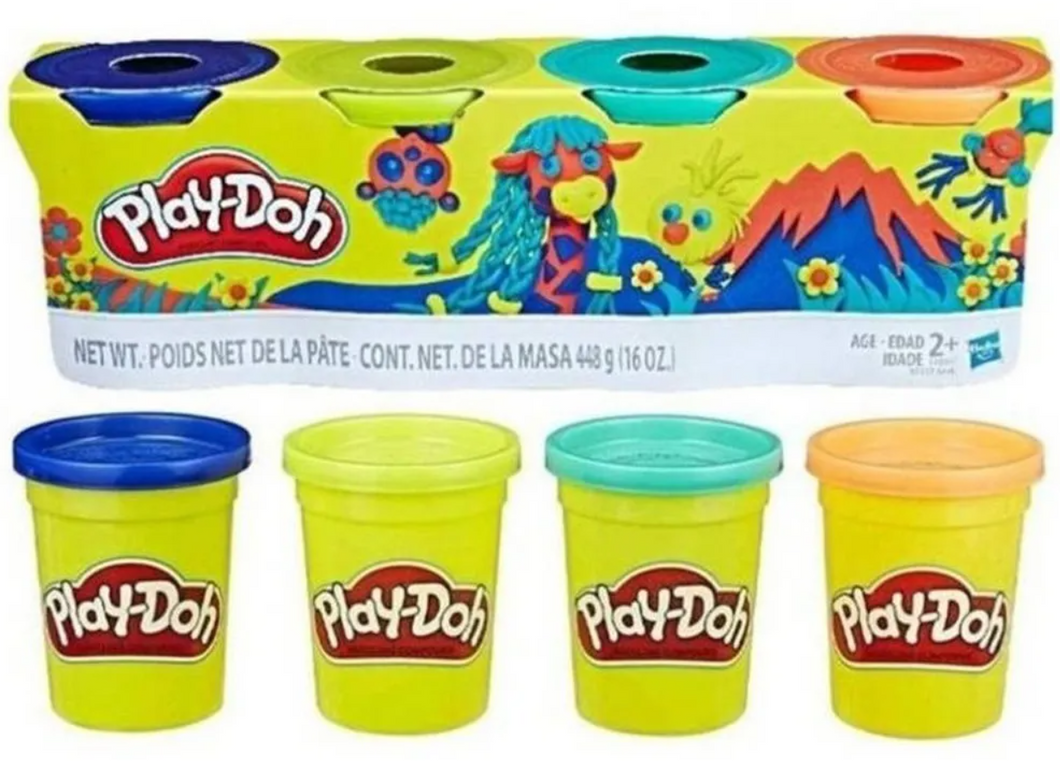 Plastilina Play-doh 4 colores